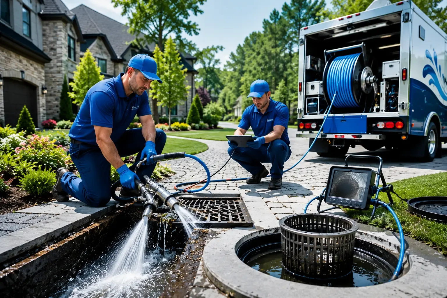 Local outdoor drain cleaning professionals in Harris, NC